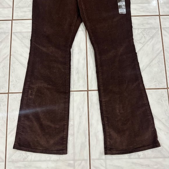 NWT Levi's Brown Corduroy High-Rise Bootcut Womens Size 10 Short Hippie Y2K - Picture 3 of 9